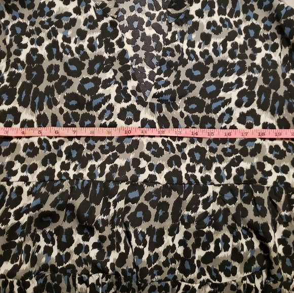 Heyson Black,  blue, grey leopard print Dress - Picture 6 of 8